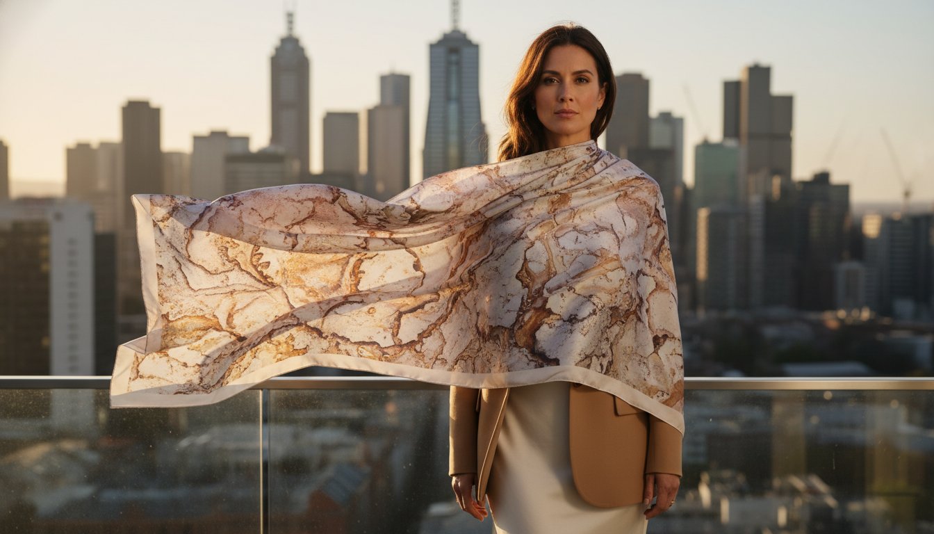 Luxury Silk Scarves by Melbourne Artist Eamon Wyss: The Standard of Wearable Art