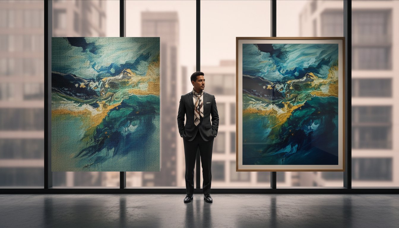 Canvas vs. Fine Art Paper: The Uncompromising Collector’s Guide (2026)