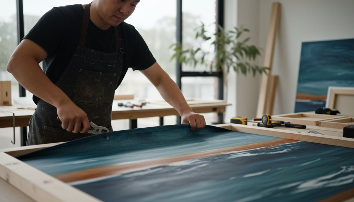 How to Frame a Rolled Canvas: Standards for the Uncompromising Collector